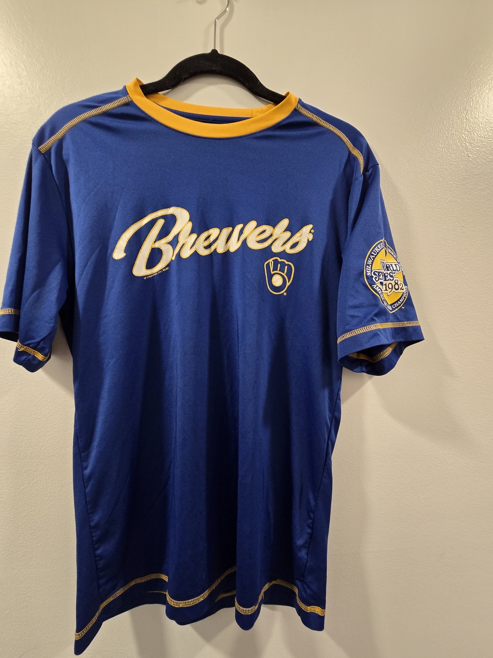 Vintage Brewers 1982 World Series  Jersey
